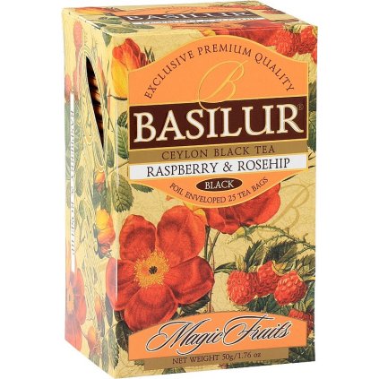BASILUR Magic Raspberry & Rosehip přebal 25x2g