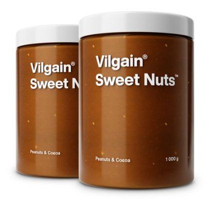 Vilgain Sweet Nuts - Arašídy se slaným karamelem 350 g