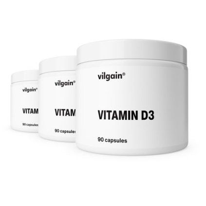 Vilgain Vitamin D3 - 90 kapslí