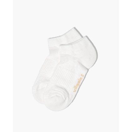 Vilgain Workout Organic Ankle Socks - 39 - 42 3 páry white