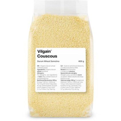 Vilgain Kuskus semolinový BIO - semolinové 400 g