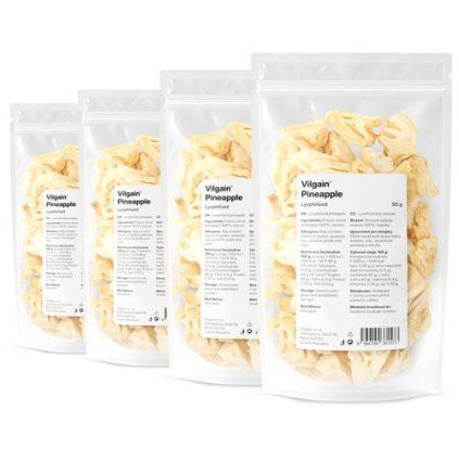 Vilgain Ananas lyofilizovaný - 100 g