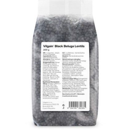 Vilgain Čočka černá Beluga - 300 g