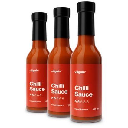Vilgain Chilli omáčka - pečené papriky 185 ml