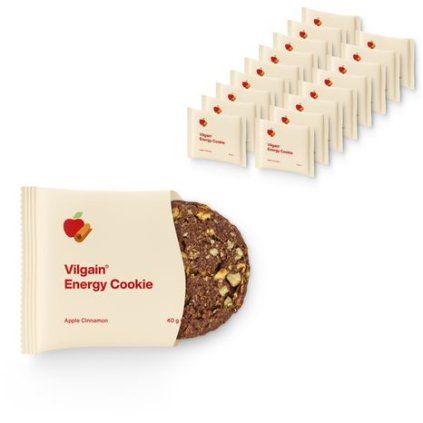 Vilgain Energy Cookie BIO - jablko se skořicí 40 g