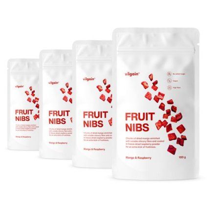 Vilgain Fruit Nibs - Mango a malina 100 g