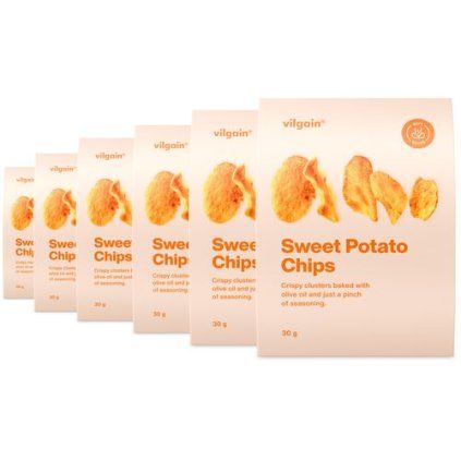 Vilgain Batátové chipsy - 30 g