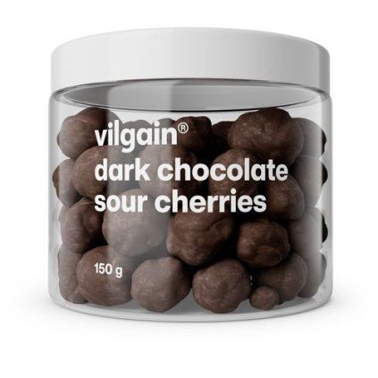Vilgain Višně v hořké čokoládě - 150 g