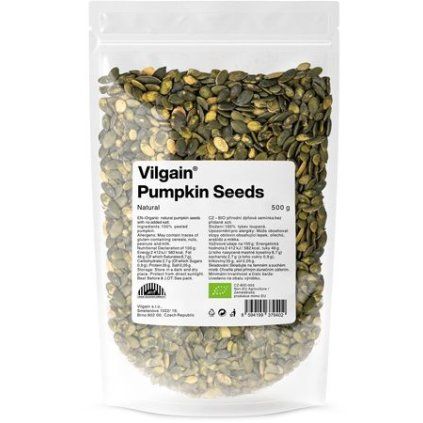 Vilgain Dýňová semínka BIO - 500 g