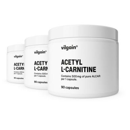 Vilgain Acetyl L-Karnitin - 90 kapslí