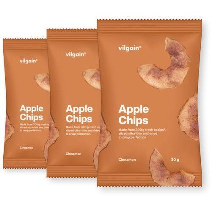Vilgain Jablečné chipsy - skořice 30 g