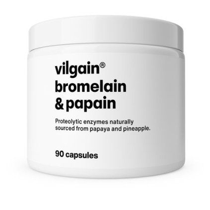 Vilgain Bromelain & Papain - 90 kapslí