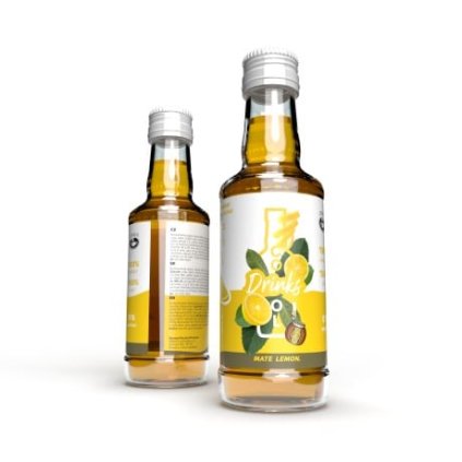 Maté Lemon - Cold Brew Herbal Tea, 200 ml