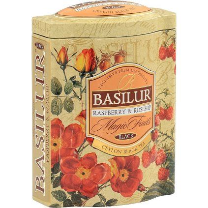 BASILUR Magic Raspberry & Rosehip plech 100g