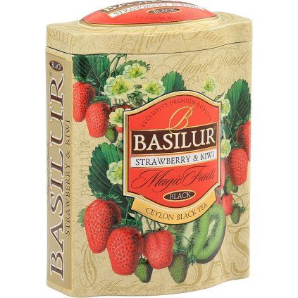 BASILUR Magic Strawberry & Kiwi plech 100g