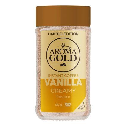 Aroma Gold Instant Vanilla sklo 80g