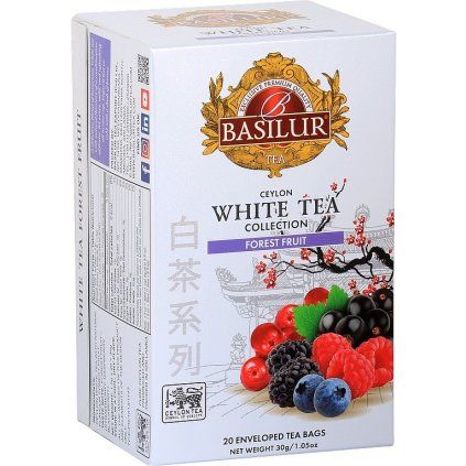 BASILUR White Tea Forest Fruit přebal 20x1,5g