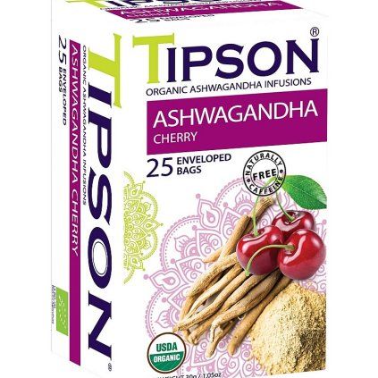 TIPSON BIO Ashwagandha Cherry 25x1,2g