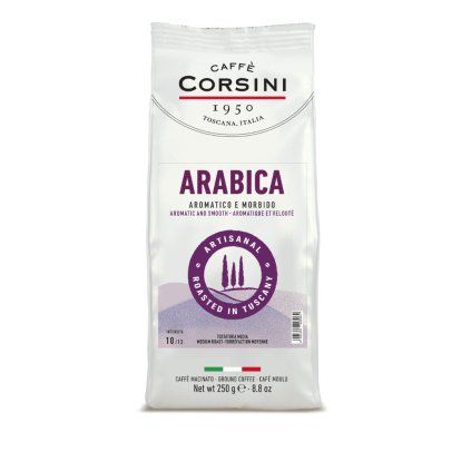 Corsini Toscana Arabica mletá 250g