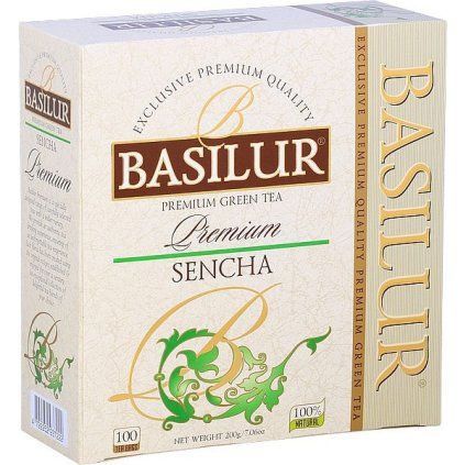 BASILUR Premium Sencha nepřebal 100x2g