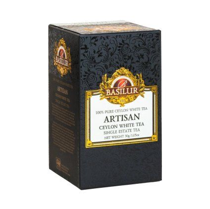 BASILUR Artisan Ceylon White papír 30g