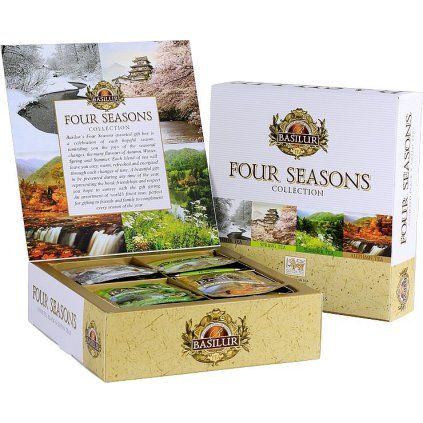 BASILUR Four Seasons Assorted přebal 40 gastro sáčků
