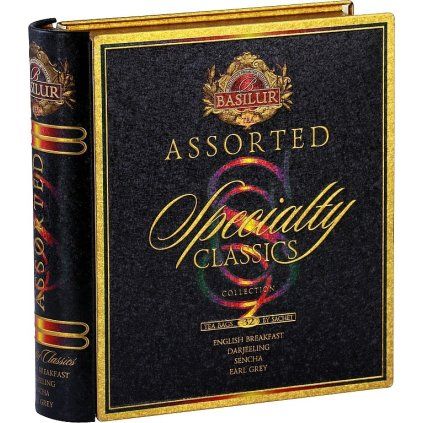 BASILUR Book Assorted Specialty plech 32 gastro sáčků