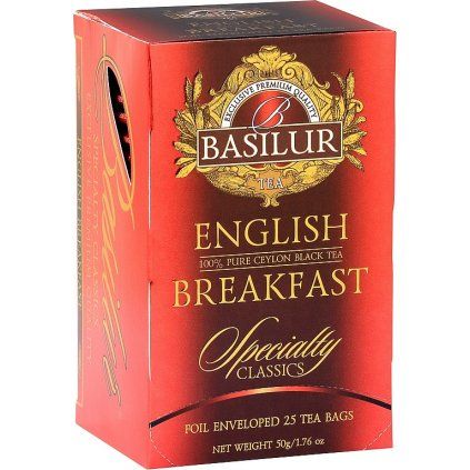BASILUR Specialty English Breakfast přebal 25x2g