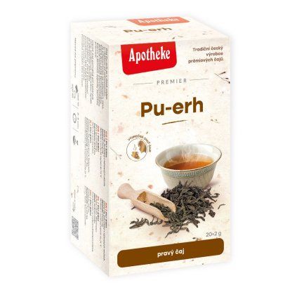 APOTHEKE Pu-erh černý čínský 20x2g