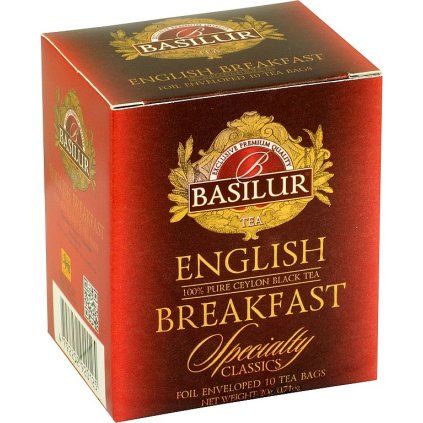 BASILUR Specialty English Breakfast přebal 10x2g