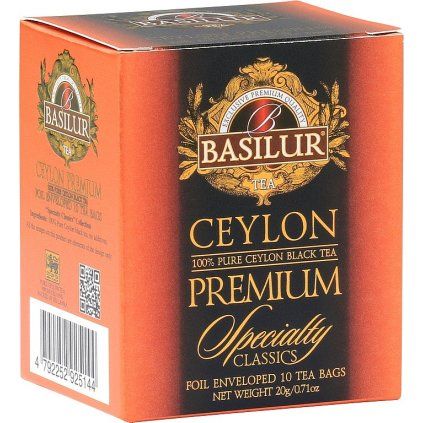 BASILUR Specialty Ceylon Premium přebal 10x2g