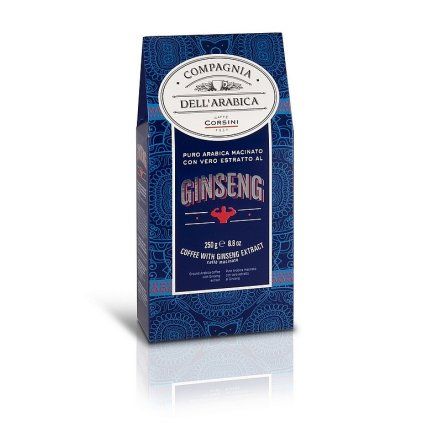 Corsini Caffe' Al Ginseng Moka mletá 250g