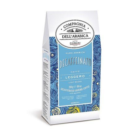 Corsini Pure Arabica Decaffeinato mletá 250g