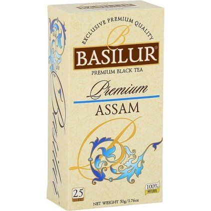 BASILUR Premium Assam nepřebal 25x2g