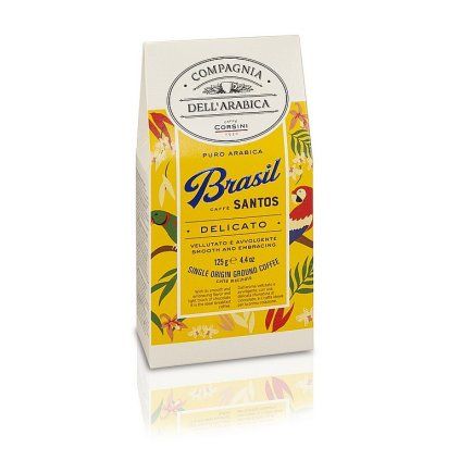 Corsini Single Brasilie Santos mletá 125g