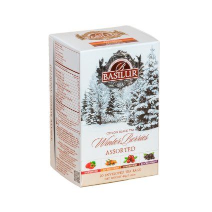 BASILUR Winter Berries Assorted přebal 20x2g