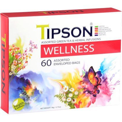 TIPSON Wellness Kazeta Variace přebal 60x1,3g