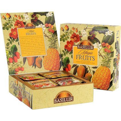 BASILUR Magic Fruits Assorted přebal 40 gastro sáčků 40x2g