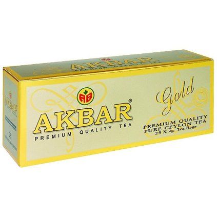 AKBAR Gold nepřebal 25x2g