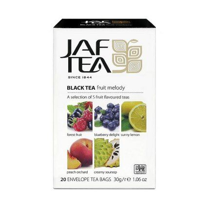 JAFTEA Black Fruit Melody přebal 4x5x1,5g