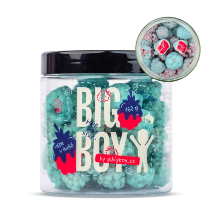 big boy modra malina 160g