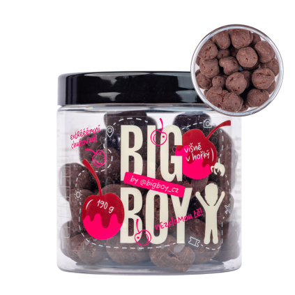 big boy visne v tmave cokolade 190g