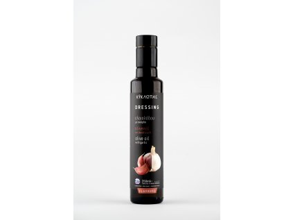 Olivový olej Kyklopas lisovaný s česnekem 0,25l