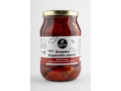 Red bell papričky plněné sýrem 1,1 kg