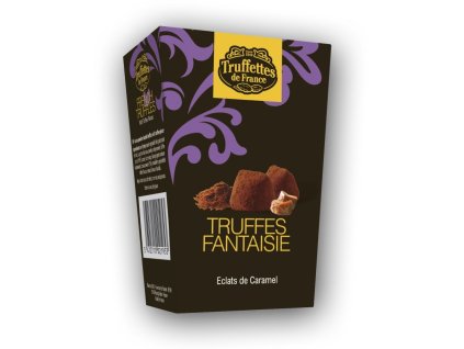 CH14 Francouzské čokoládové lanýže s kousky karamelu Truffettes de France Chocmod 40g