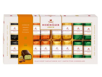 Niederegger marcipánová variace v hořké čokoládě 200g