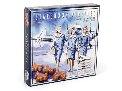 ST15 Letadýlka z mléčné čokolády Starbrook 200g