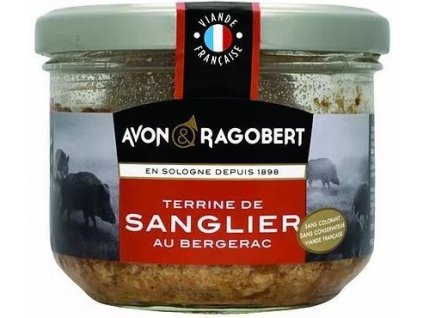 Avon & Ragobert kančí terina s Bergeracem 180g