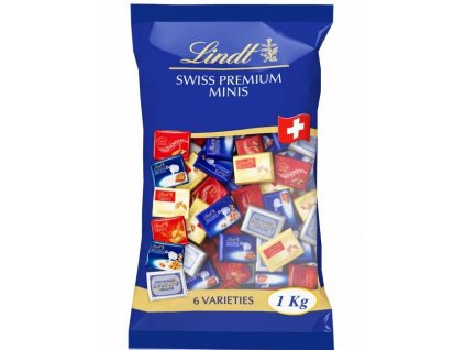 Lindt Swiss Premium výběr mini čokoládek 1kg