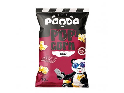 Panda popcorn s příchutí BBQ žebírek 70g